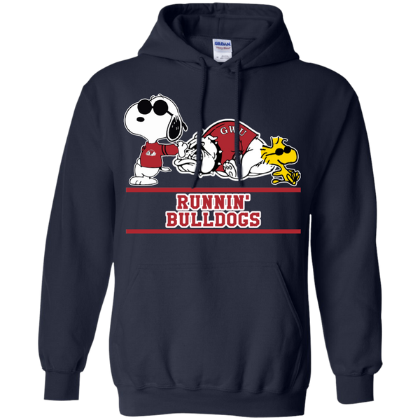Gardner-Webb Runnin' Bulldogs T shirts Snoopy Hoodies Sweatshirts