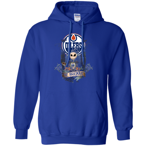 Halloween Edmonton Oilers T shirts The Nightmare Hoodies Sweatshirts