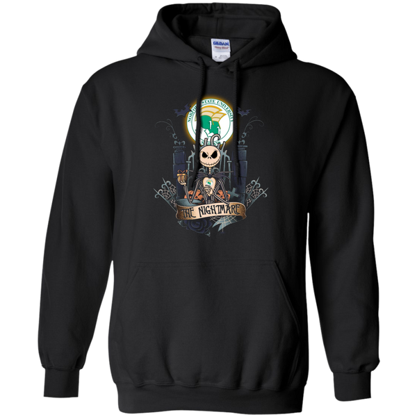 Halloween Norfolk State Spartans T shirts The Nightmare Hoodies Sweatshirts