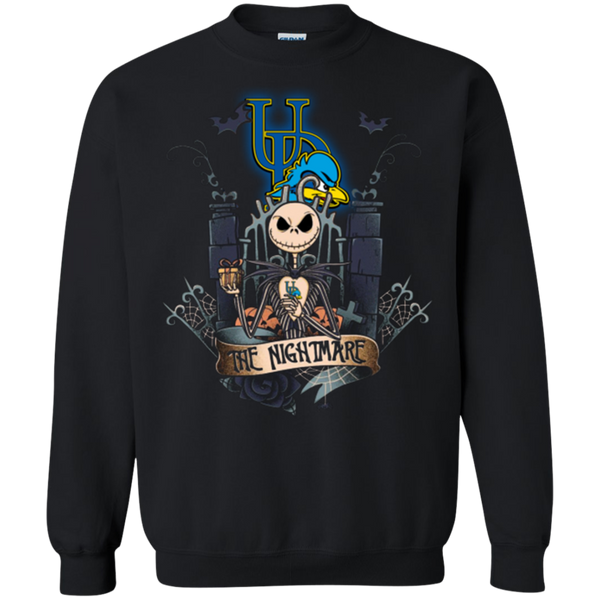 Halloween Delaware Fightin' Blue Hens T shirts The Nightmare Hoodies Sweatshirts