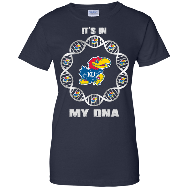Kansas Jayhawks T shirts It's In My DNA Hoodies Sweatshirts