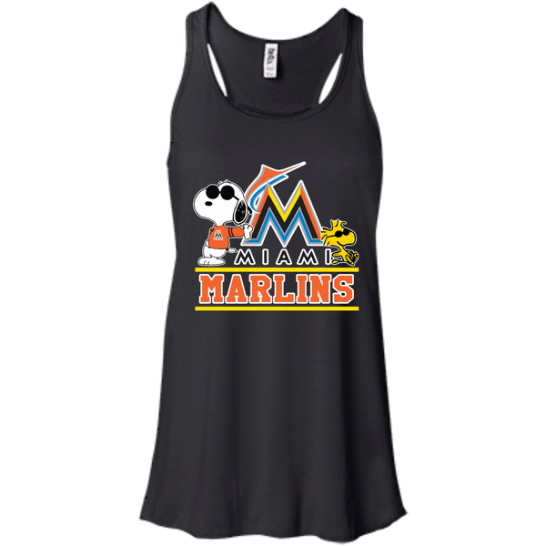 Miami Marlins T shirts Snoopy Hoodies Sweatshirts