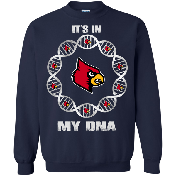 Louiville Cardinals T shirts It's In My DNA Hoodies Sweatshirts