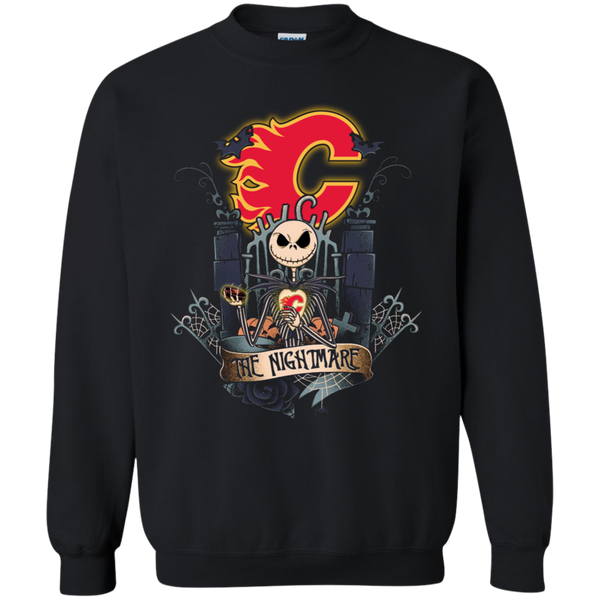 Halloween Calgary Flames T shirts The Nightmare Hoodies Sweatshirts
