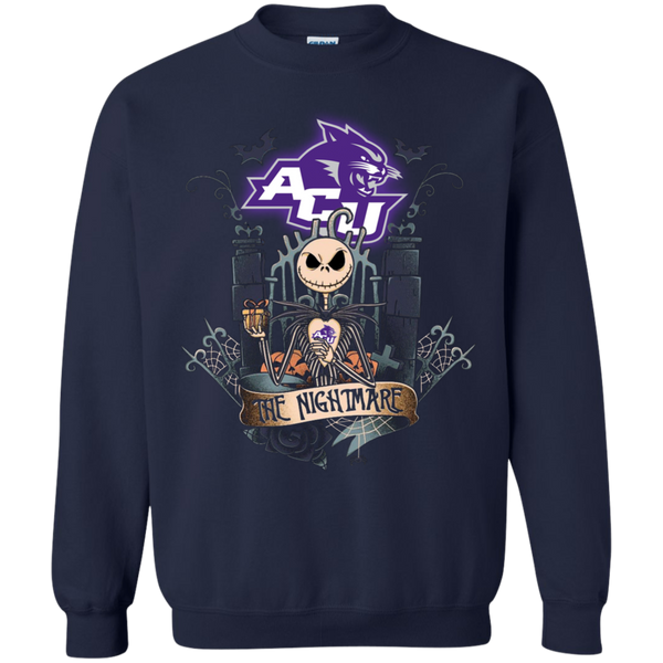 Halloween Abilene Christian Wildcats T shirts The Nightmare Hoodies Sweatshirts