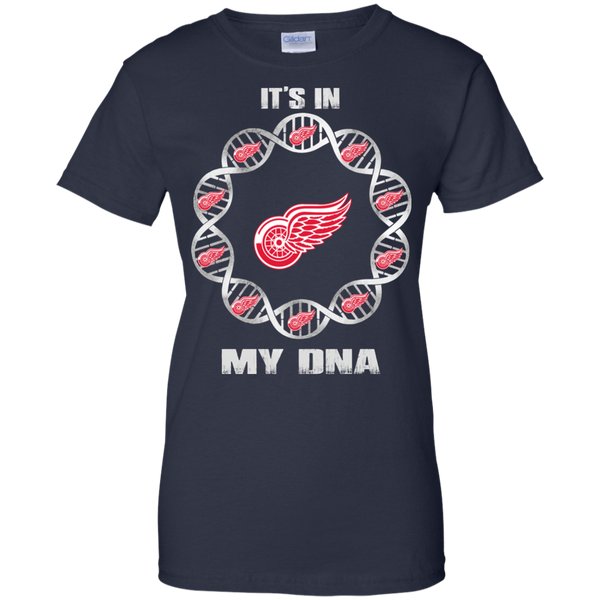 Detroit Red Wings T shirts It's In My DNA Hoodies Sweatshirts