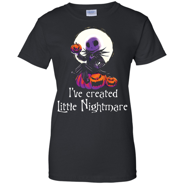 Jack Skellington T shirts I've Created Litthle Nightmare Hoodies Sweatshirts