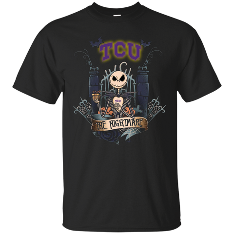 Halloween TCU Horned frogs T shirts The Nightmare Hoodies Sweatshirts