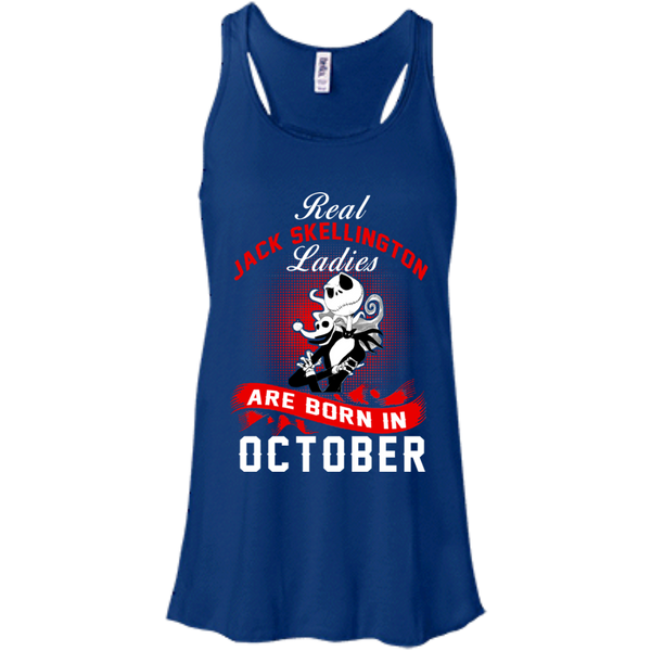 Jack Skellington T shirts Real Jack Skellington Ladies Born In October Hoodies Sweatshirts