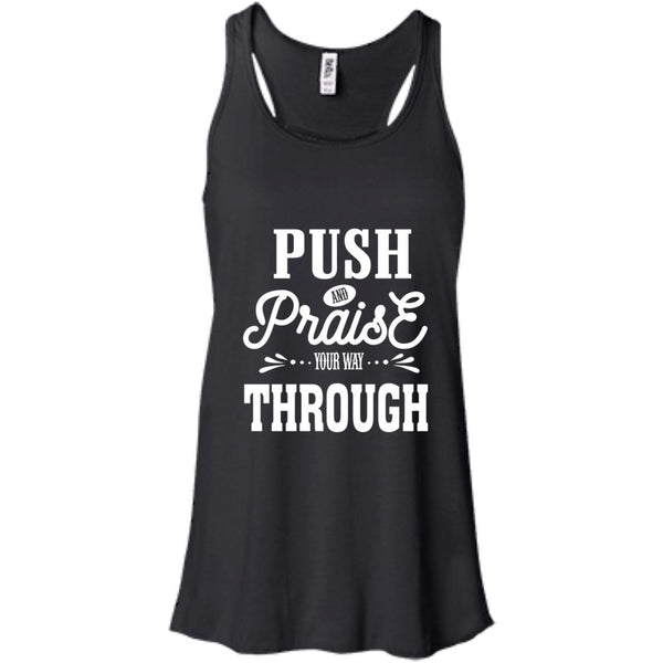 Christian Jesus T shirts Push And Praise Your Way Through Hoodies Sweatshirts