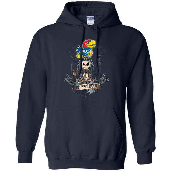 Halloween Kansas Jayhawks T shirts The Nightmare Hoodies Sweatshirts