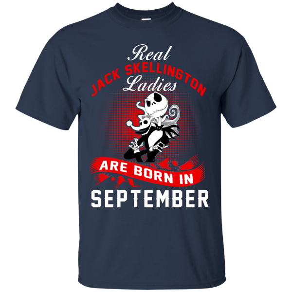 Jack Skellington T shirts Real Jack Skellington Ladies Born In September Hoodies Sweatshirts