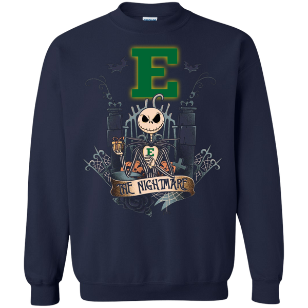 Halloween EASTERN MICHIGAN EAGLES T shirts The Nightmare Hoodies Sweatshirts