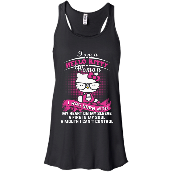 Hello Kitty T shirts Was Born With My Heart On My Sleeve Hoodies Sweatshirts