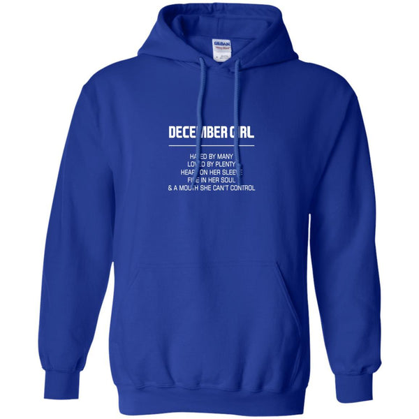 Decemberl Girl T shirts Hated By Many Loved By Plenty Hoodies Sweatshirts