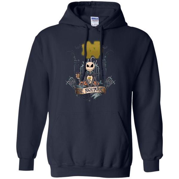 Halloween Notre Dame Fighting Irish T shirts The Nightmare Hoodies Sweatshirts