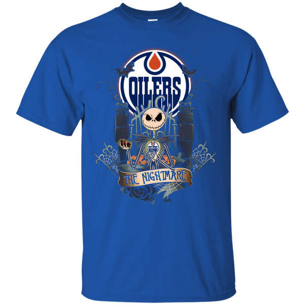 Halloween Edmonton Oilers T shirts The Nightmare Hoodies Sweatshirts
