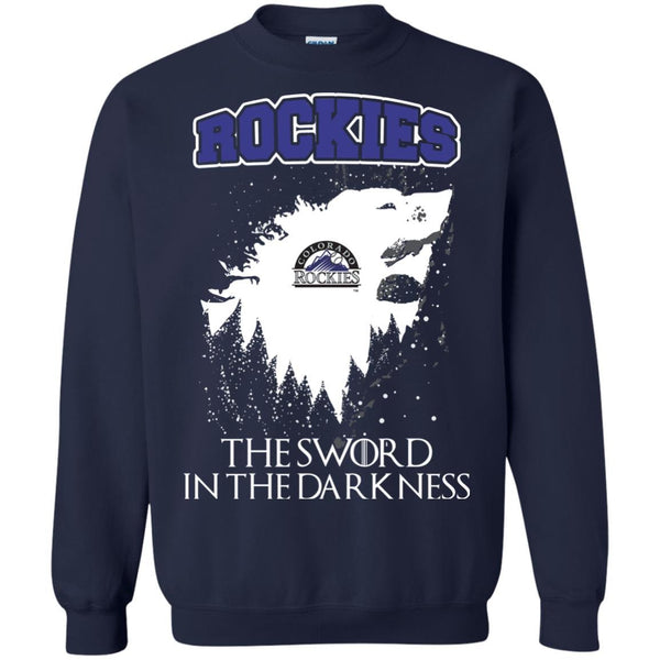 Colorado Rockies Game Of Thrones T shirts The Sword In The Darkness Hoodies Sweatshirts