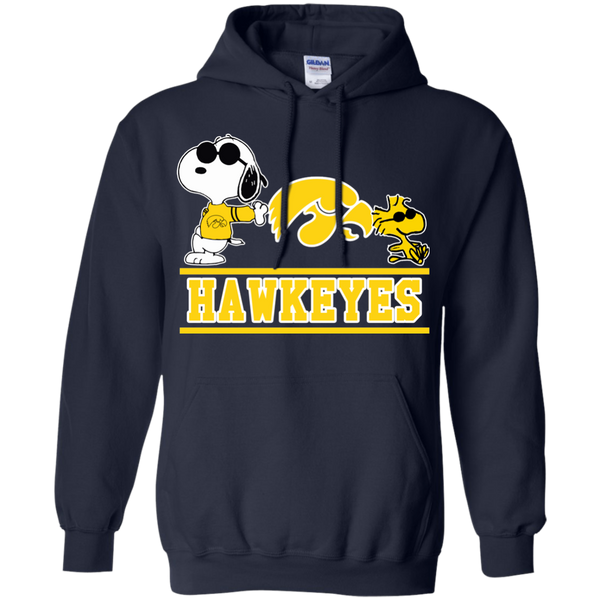 Iowa Hawkeyes T shirts Snoopy Hoodies Sweatshirts
