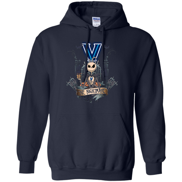 Halloween Villanova Wildcats T shirts The Nightmare Hoodies Sweatshirts