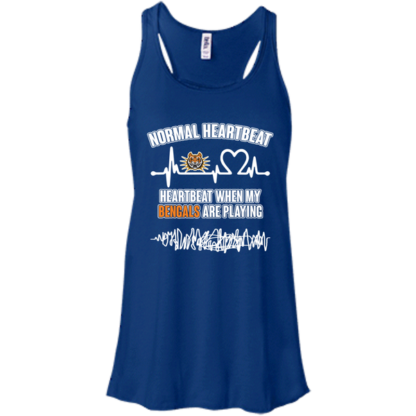 Idaho State Bengals T shirts Heartbeat When My Bengals Playing Hoodies Sweatshirts