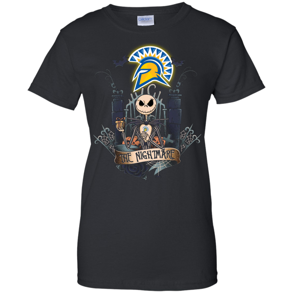 Halloween San Jose State Spartans T shirts The Nightmare Hoodies Sweatshirts
