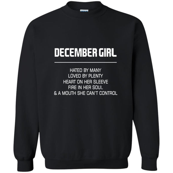 Decemberl Girl T shirts Hated By Many Loved By Plenty Hoodies Sweatshirts