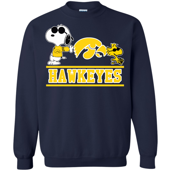 Iowa Hawkeyes T shirts Snoopy Hoodies Sweatshirts