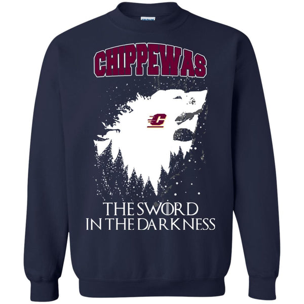 Central Michigan Chippewas Game Of Thrones T shirts The Sword In The Darkness Hoodies Sweatshirts