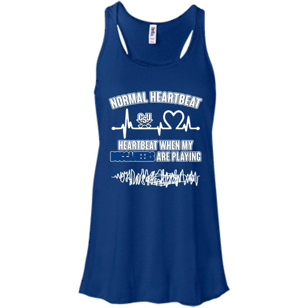 Charleston Southern Buccaneers T shirts Heartbeat When My Buccaneers Playing Hoodies Sweatshirts