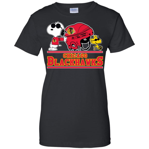 Chicago Blackhawks T shirts Snoopy Hoodies Sweatshirts