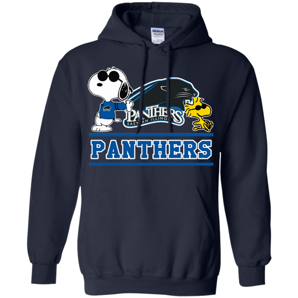 Eastern Illinois Panthers T shirts Snoopy Hoodies Sweatshirts