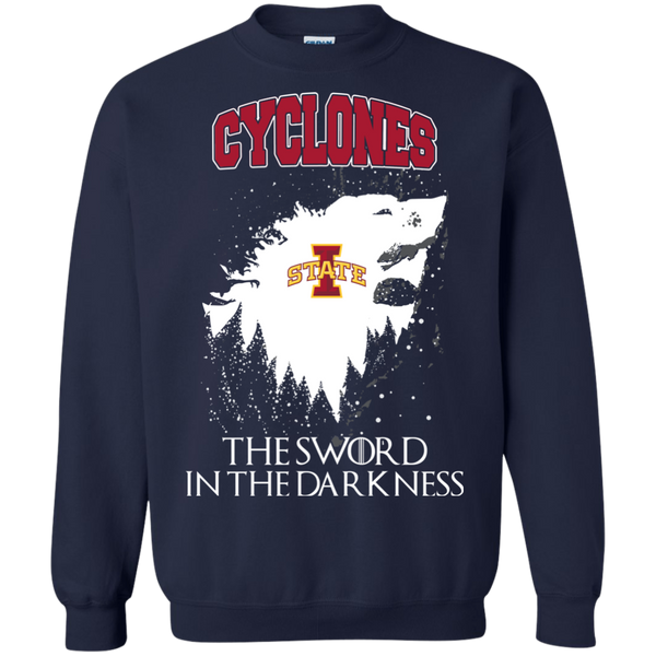 Iowa State Cyclones Game Of Thrones T shirts The Sword In The Darkness Hoodies Sweatshirts