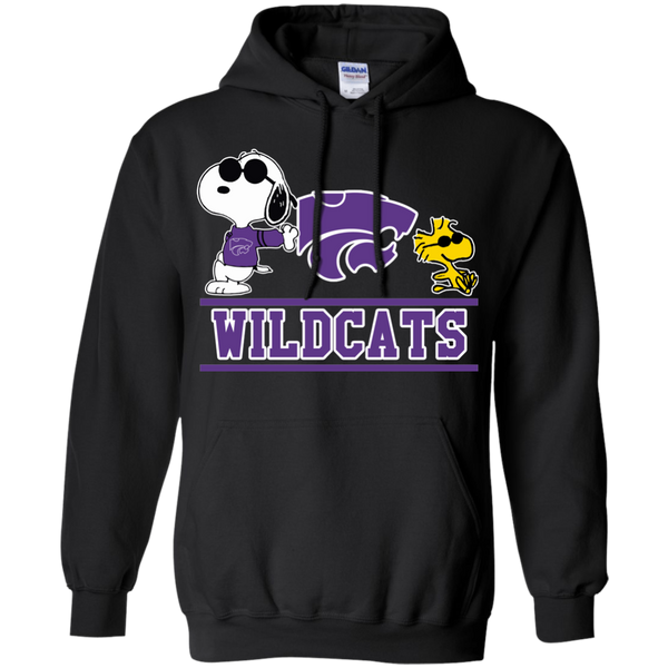Kansas State Wildcats T shirts Snoopy Hoodies Sweatshirts