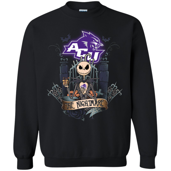 Halloween Abilene Christian Wildcats T shirts The Nightmare Hoodies Sweatshirts