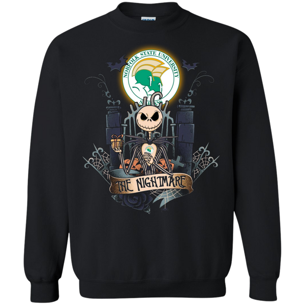Halloween Norfolk State Spartans T shirts The Nightmare Hoodies Sweatshirts