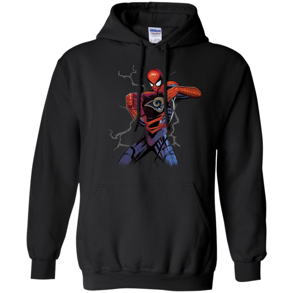 Los Angeles Rams T shirts Spiderman Hoodies Sweatshirts