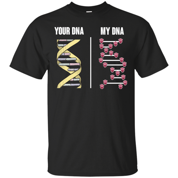 Indiana Hoosiers T shirts Your DNA My DNA Hoodies Sweatshirts
