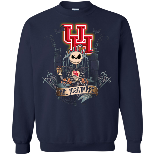 Halloween Houston Cougars T shirts The Nightmare Hoodies Sweatshirts