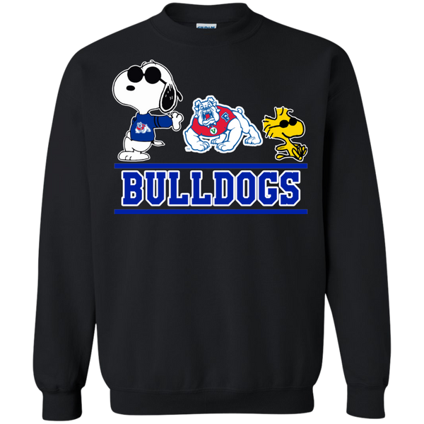 Fresno State Bulldogs T shirts Snoopy Hoodies Sweatshirts