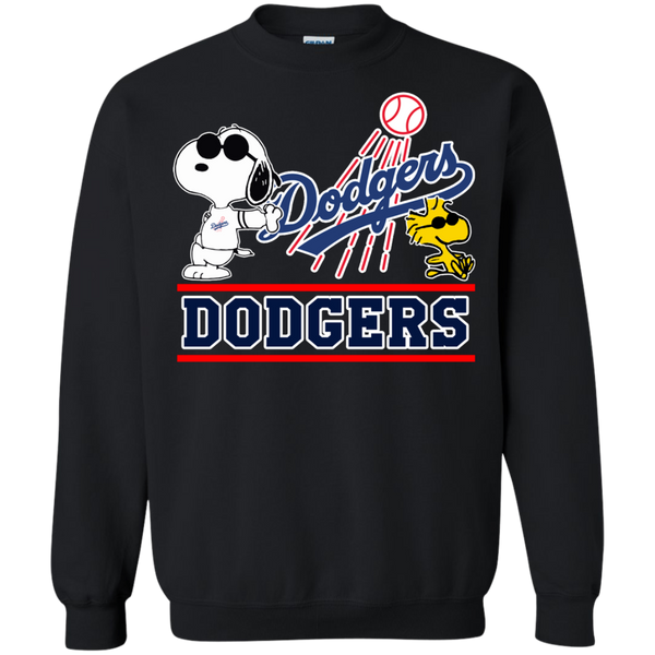 Los Angeles Dodgers T shirts Snoopy Hoodies Sweatshirts