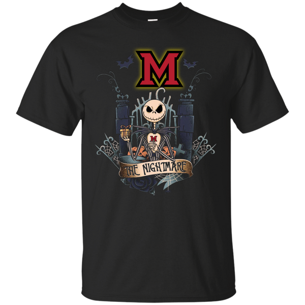 Halloween Miami (OH) Redhawks T shirts The Nightmare Hoodies Sweatshirts