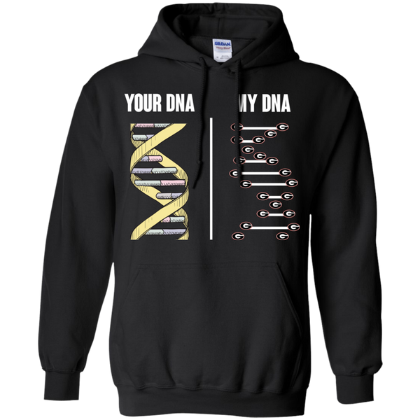 Georgia Bulldogs T shirts Your DNA My DNA Hoodies Sweatshirts