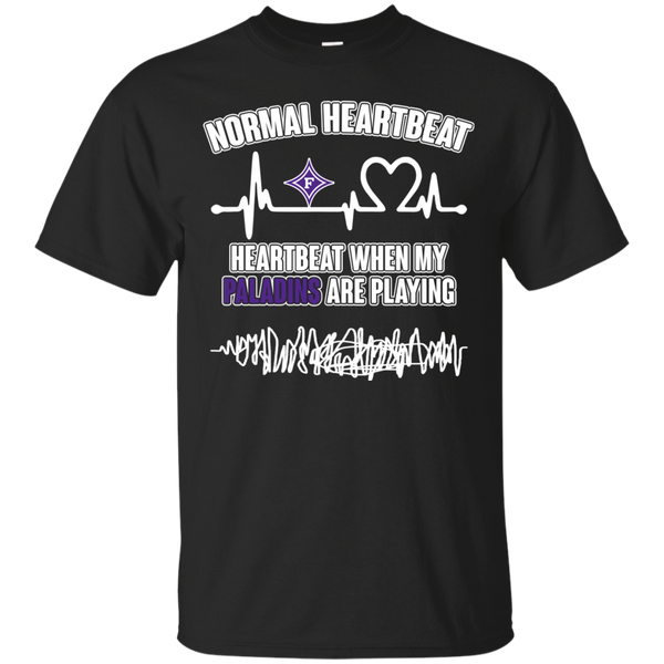 Furman Paladins T shirts Heartbeat When My Paladins Playing Hoodies Sweatshirts