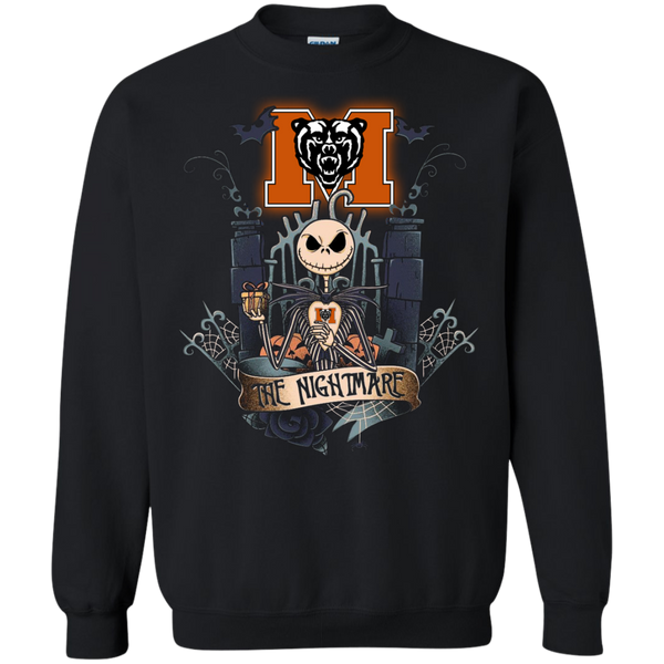 Halloween Mercer Bears T shirts The Nightmare Hoodies Sweatshirts