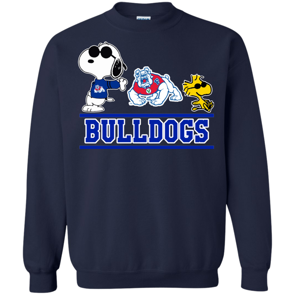 Fresno State Bulldogs T shirts Snoopy Hoodies Sweatshirts