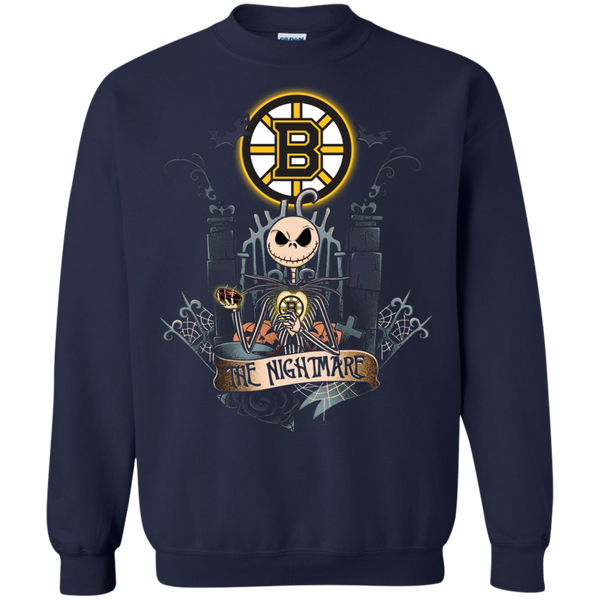 Halloween Boston Bruins T shirts The Nightmare Hoodies Sweatshirts
