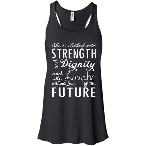 Christian Jesus T shirts She Is Clothed With Strength Hoodies Sweatshirts