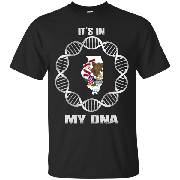 Illinois State T shirts It's In My DNA Hoodies Sweatshirts