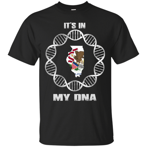 Illinois State T shirts It's In My DNA Hoodies Sweatshirts